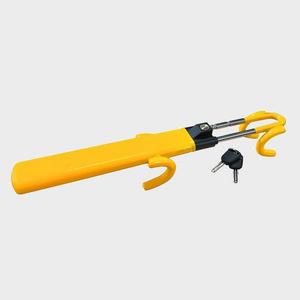 Streetwize Double Hook Steering Wheel Lock - Yellow, Yellow - Unisex