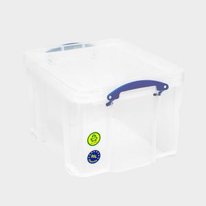 Really Useful Storage Box - 35L - Clear, CLEAR - Unisex