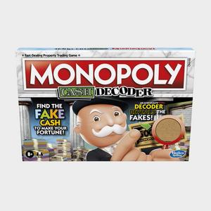 Hasbro Monopoly Crooked Cash Board Game - Grey, Grey - Unisex