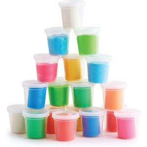 Unbranded Soft Modelling Dough Pots 100g Assorted Pack of 18 AR02630 Unbranded Soft Modelling Dough Pots 100g Assorted Pack of 18 AR02630