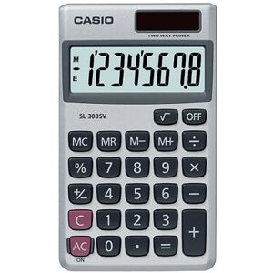 Casio Pocket 8-Digit Calculator SL-300SV