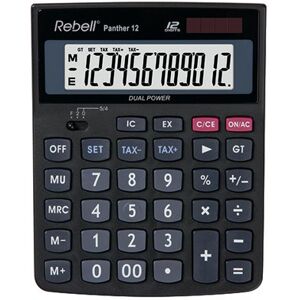 Rebell Panther 12 BX Desktop Calculator RE-PANTHER 12 BX