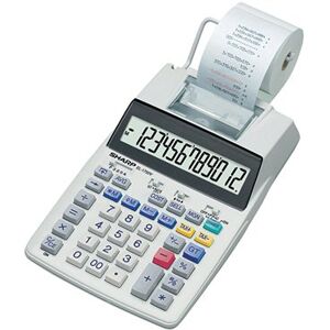 Sharp Printing Calculator (12 Digit LCD Display) EL1750V