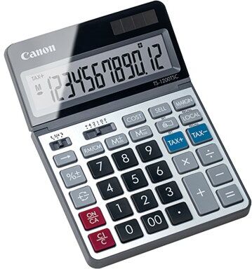 Canon TS-1200TSC 12 Digit Desktop Calculator Multicoloured 2468C002