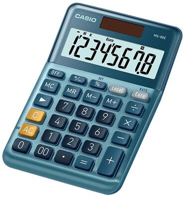 Casio MS-80E 8 Digit Desktop Calculator MS-80E-WK-UP