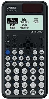 Casio Classwiz Scientific Calculator Dual Powered Black FX-85GTCW-W-UT