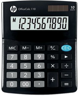 HP OfficeCalc 110 10 Digit Semi-Desktop Calculator HP-OC110/INTBX