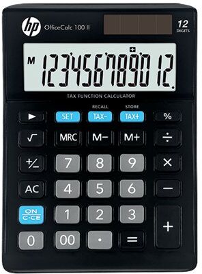 HP OfficeCalc 100 II 12 Digit Desktop Calculator HP-OC100II/INTBX