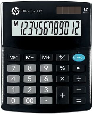 HP OfficeCalc 112 12 Digit Semi-Desktop Calculator HP-OC112/INTBX