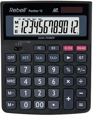 Rebell Panther 12 BX Desktop Calculator RE-PANTHER 12 BX