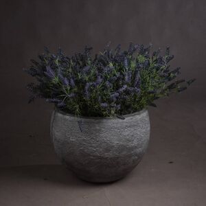 Four Candle Large Lavender Bush - Artificial Flower Bundle Four Candle Large Lavender Bush - Artificial Flower Bundle