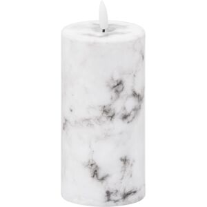Hill Luxe Collection Natural Glow 3x6 Marble Effect LED Candle Hill Luxe Collection Natural Glow 3x6 Marble Effect LED Candle