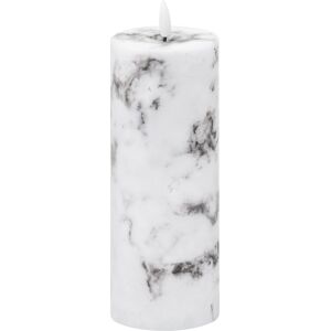 Hill Luxe Collection Natural Glow 3x8 Marble Effect LED Candle Hill Luxe Collection Natural Glow 3x8 Marble Effect LED Candle