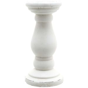 Hill Matt White Ceramic Candle Holder Hill Matt White Ceramic Candle Holder