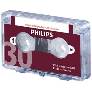 Philips Dictation Cassette 30 Minutes (Pack of 10) LFH0005/30