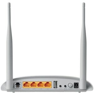 TP Link TP-Link 300Mbps Wireless N USB VDSL/ADSL Modem Router White TD-W9970