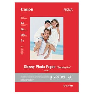 Canon Glossy Photo Paper A4 200gsm (Pack of 20) 0775B082