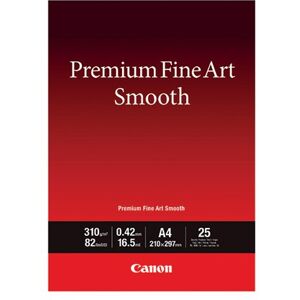 Canon Premium Fine Art Paper FA-SM2 Smooth A4 (Pack of 25) 1711C011