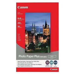 Canon SG-201 Photo Paper + 4x6in Semi-Gloss (Pack of 50) 1686B015