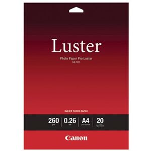 Canon A4 Pro Luster Photo Paper 260gsm (Pack of 20) 6211B006