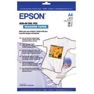 Epson Cool Peel Iron-On Transfer Paper (Pack of 10) S041154 C13S041154