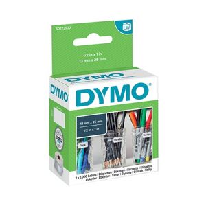 Dymo 11353 LabelWriter Labels 13mmx25mm White (Pack of 1000) S0722530