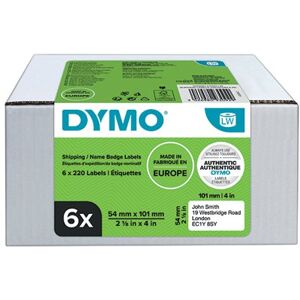 Dymo LabelWriter Shipping Labels 54mmx101mm (Pack of 6) 2093092