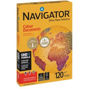 Navigator Colour Documents A4 Paper 120gsm (Pack of 250) NAVA4120