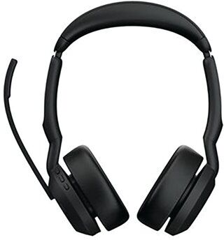 Jabra Evolve2 55 UC Stereo Headset USB-A with Charging Stand 25599-989-989