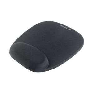 Kensington Foam Mouse Mat Black with Cushioned Wristrest 62384