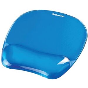 Fellowes Crystals Gel Mouse Pad Blue 9114106