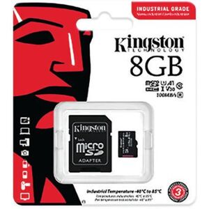 Kingston Industrial MicroSD Memory Card 16GB SD Adapter SDCIT2/16GB