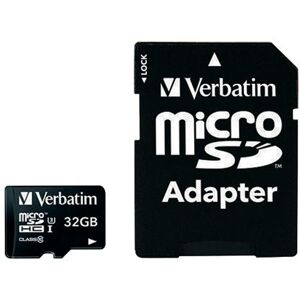 Verbatim Pro Micro SDHC Memory Card Class 10 UHS-I U3 32GB 47041