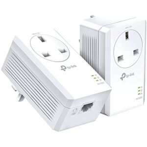 TP Link TP-Link AV1000 Gigabit Passthrough Powerline Starter Kit TL-PA7017P KIT