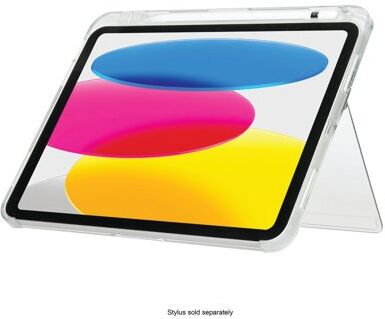 Targus Click-In Clear Case + Kickstand for iPad 10th Generation 10.9 Inch THD927GL