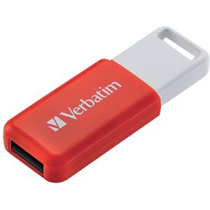 Verbatim Databar USB Drive USB 2.0 16GB Red 49453