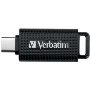 Verbatim Store n Go USB-C 3.2 Gen 1 Flash Drive 128GB ABS Black 49459