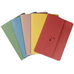 5 Star Office Document Wallet Half Flap 285gsm Recycled Capacity 32mm A4 Assorted (Pack of 50) 5 Star Office Document Wallet Half Flap 285gsm Recycled Capacity 32mm A4 Assorted (Pack of 50)