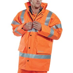 Beeswift 4 In 1 High Visibility Jacket and Bodywarmer Orange XL TJFSORXL Beeswift 4 In 1 High Visibility Jacket and Bodywarmer Orange XL TJFSORXL