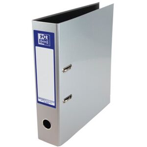 Oxford 70mm Lever Arch File Laminated A4 Metallic Silver 400107439 Oxford 70mm Lever Arch File Laminated A4 Metallic Silver 400107439