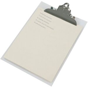 Rapesco Heavy Duty Clipboard Frosted Foolscap Transparant 0888 Rapesco Heavy Duty Clipboard Frosted Foolscap Transparant 0888
