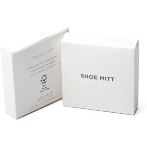 Unbranded White Boxed Eco White Cotton Shoe Mitt 180x140mm (Pack of 250) I012 Unbranded White Boxed Eco White Cotton Shoe Mitt 180x140mm (Pack of 250) I012