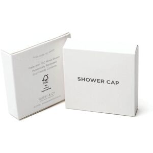 Unbranded White Boxed Eco Shower Cap Cornstarch with Hair Band (Pack of 250) I010 Unbranded White Boxed Eco Shower Cap Cornstarch with Hair Band (Pack of 250) I010