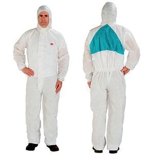 3M 4520 Protective Coverall White/Green L 4520WL 3M 4520 Protective Coverall White/Green L 4520WL