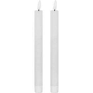 Hill Luxe Collection Natural Glow S/ 2 White LED Dinner Candles Hill Luxe Collection Natural Glow S/ 2 White LED Dinner Candles