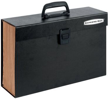 Fellowes Bankers Box Expanding Handifile Black 9351501