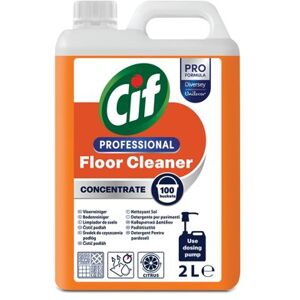 Cif Professional Conc Floor Cleaner 2 Litres Pack of 2 9303807 Cif Professional Conc Floor Cleaner 2 Litres Pack of 2 9303807