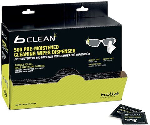 Bolle B500 Lens Cleaning Wipes (Pack of 500) BOPACW500