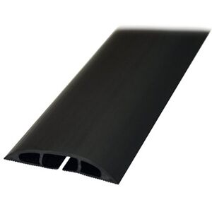 D-Line Black Light Duty Floor Cable Cover 60mmx1.8m Long CC-1