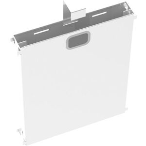 Adapt mass vertical cable riser for intermediate bench leg - white Adapt mass vertical cable riser for intermediate bench leg - white